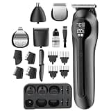 DAXXIN Hair Clippers, 6 in 1 Clipper, Nose Hair Treatment, Full Body Shaving Machine, Multi Functional Electric Push