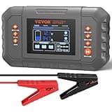 VEVOR Smart Battery Charger, 35-Amp, Lithium LiFePO4 Lead-Acid (AGM/Gel/SLA) Car Battery Charger with LCD Display, Trickle Charger Maintainer Desulfator for Boat Motorcycle Lawn Mower Deep Cycle