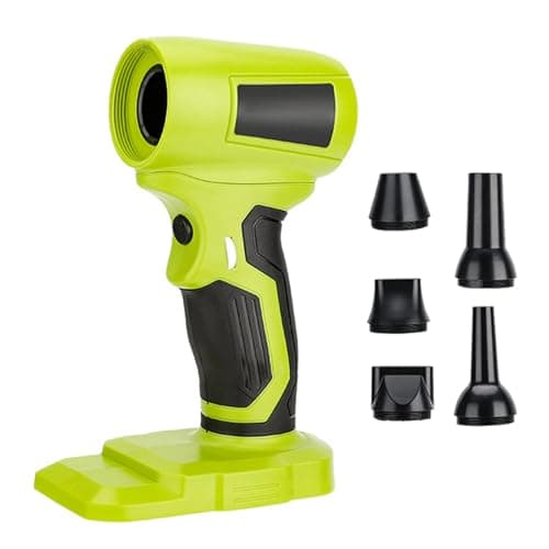 210W Powerful Electric Blower 30m / s Cordless Remover Snow Blower 130000RPM Brushless Motor Electric Blowers for Lawns Care