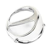 Omquot Chromed Fan Cover, Spoon Cover for GY6 125, 150 Chinese Scooter, ABS Material, Silver, Easy Installation for Comfortable Driving