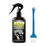 BEKENGYTCQE Electric Shaver Cleaning Solution 260ml Odorless Razor Cleaner Spray Non-Greasy Finish Rust Prevention For Home Grooming Tools