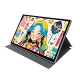 Generic 11.6" Graphics Drawing Tablet with Screen | 16384 Levels Pressure Battery Free Pen, 120% sRGB HD Art Display, 9mm Ultra Slim Pen Monitor