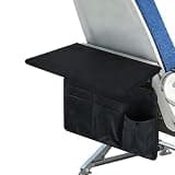 Anicuta Airplane Tray Cover With Pockets, Airplane Pockets For Seat Backs And Tray Tables, With Dividers For Tablets, Magazines, Mobile Phones And Water Bottles