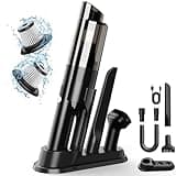 Handheld Vacuum Cordless,10KPA Powerful Suction Car Vacuum with 2-Speed, Vacuum Cleaner with Charging Dock, Portable Lightweight 4-in-1 Mini Hand Held Vacuum for Car Home Pet Office and Pet Hair