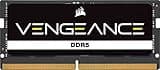 CORSAIR Vengeance SODIMM DDR5 RAM 16GB (1x16GB) Up to 5600MHz CL48 Intel XMP 3.0 Desktop Computer Memory - Black (CMSX16GX5M1A5600C48)