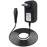 HOTIOGA New 4.9FT/1.5M Electric Razor Power Cord Adapter Replacement Compatible for Remington Shaver R1000, R4-5150, R5130, 100-240V 50/60HZ, Output 12V 400mA, Black