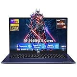 NIMO 17.3" Gaming Laptop, AMD Ryzen 9 8945HS (8C/16T, Up to 5.2GHz), 16GB DDR5 RAM, 256GB SSD, Radeon 780M Graphics, 100W PD Fast Charge, Fingerprint, AI-Powered Business & Gaming PC, Win 11