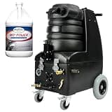 Mytee BZ-105LX-AUTO Breeze Portable Carpet Extractor with Auto-Fill, 500 PSI Pump & LX Vacuum Motors + BULK Carpet Extractor Cleaner (Makes 128 Gallons) – Truckmount Power Mobile Cleaning Bundle