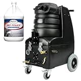 Mytee BZ-105LX-AUTO Breeze Portable Carpet Extractor with Auto-Fill, 500 PSI Pump & LX Vacuum Motors + BULK Carpet Extractor Cleaner (Makes 128 Gallons) – Truckmount Power Mobile Cleaning Bundle