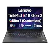 MichaelElectronics2 Customized Laptop, Created Using Lenovo Thinkpad E16 Gen 2 Laptop16.0 IPS FHD Display (Intel Core Ultra 7 155U, 8GB/16GB/32GB RAM, 256GB/512GB/1TB SSD, Win 11 Pro)