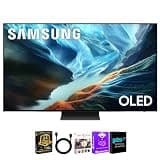 Samsung 65 Inch Class S90H Series 4K OLED Vision AI Smart Tizen TV Bundle with HDMI Cable, Streaming Bundle and 24 Month CPS Protection Plan, HDR Gaming TV, WiFi Smart Home Entertainment Center