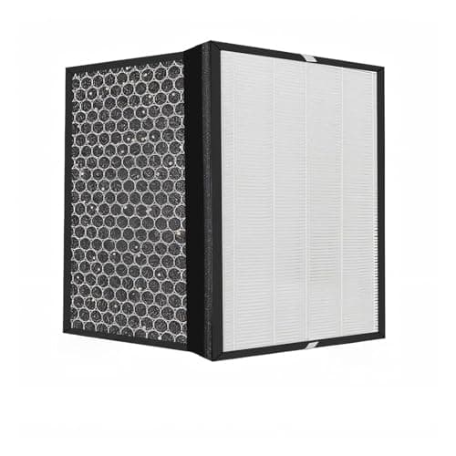 Replacement HEPA Combined Carbon Filter,Compatible For Hitachi Air Purifier EP-DX40E EPDX40E,High Efficiency,Low Noise,Long Lasting,Easy Install
