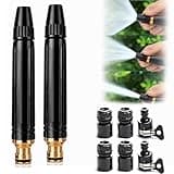 New Home High-Pressure Car Wash Water Gun, Pressure Washer Gun, with Booster Nozzle and Hose Connector, for Car, Garden, Yard, Plant and Vegetable Watering ((2 PCS))
