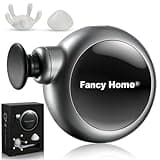 Fancy Home® Mini Massage Gun - Palm Sized Deep Tissue Massager Gun, Unique Small Hand Massager for Circulation, Cordless Powerful 3200 RPM | Ultra Quiet | Travel Friendly (Black Grey) Father's Day