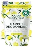 Good Natured Brand | Carpet Deodorizer & Freshener Powder | 31 oz Pet Odor Eliminator for Strong Odor & Pet Urine | Fresh Natural Lemon Scent | Safe for Homes with Pets