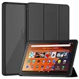 Sanyetral Shockproof Trifold Stand Tablet Case with Auto Wake/Sleep Function, Incompatible with Nokia Remarkable TCL -Black