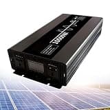 10000W Pure Sine Wave Inverter 12V/24V/48V DC to 110V /220VAC Converter for Vehicles Boat Camping Outdoor Solar System, 10000 Watt Power with LCD Display(12v)