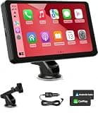 Carplay Screen for car, Red