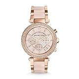 Michael Kors MK5896 - Parker Rose Gold/Blush Acetate One Size