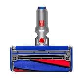 Floor Brush Head, Compatible with Dyson, Vacuum Cleaner Motorized Handheld Replaceable Accessories V7 V8 V10 V11 V15(Blue)