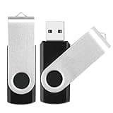 64GB Flash Drive USB Drives 2 Pack Black
