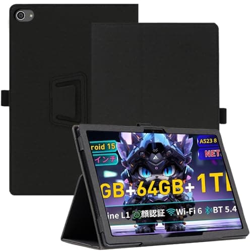 AKNICI Case for FUNSEDY TAB-C10PLUS Tablet 10 Inch, Premium PU Leather Folio Folding Stand Protective Tablet Cover with Hand Strap Magnet for FUNSEDY TAB-C10PLUS