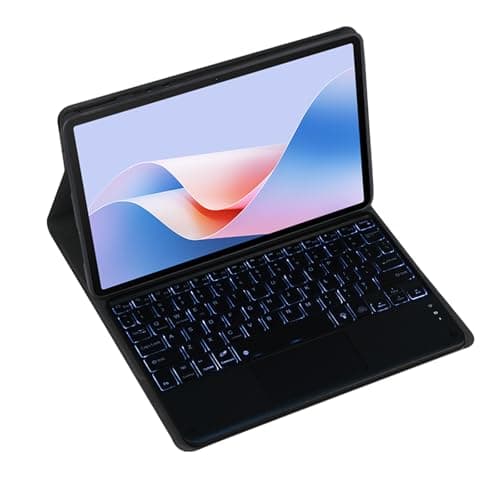 Keyboard Case for OnePlus Pad 3 (2025 Release) 13.2inch Tablet, Magnetic Detachable Bluetooth Keyboard Features Full-Coverage Leather Case (Square Keys,Backlit Touch Keyboard)
