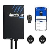Grizzl-E Duo Connect 40A / 9.6 kW Level 2 EV Charger, UL Tested and Certified, Metal Case Indoor/Outdoor Electric Car Smart Wall Charging Station, NEMA 14-50, J1772-J1772, Black
