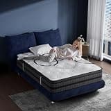 Full Size Mattress, 10 Inch Hybrid Full Mattress in a Box, Medium Firm, Memory Foam & Pocketed Springs, Pressure Relief, CertiPUR-US Certified& Fiberglass Free, Motion Isolation, 365-Night Trial