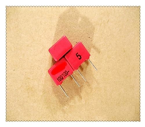 VISKEE 10PCS FKP2 100pF 100V 100v100pf 5% Foil Film Capacitor 0.1nF 101