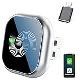 2026 Upgraded Wireless CarPlay Adapter, Bluetooth Car Play Wireless Adapter Mini 2-in-1 Android Auto Adapter