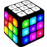 FLASHDASH Flashing Cube Electronic Memory and Brain Game - 4-in-1 Handheld Stem Toys for Kids - Cool Gadgets, Games for Boys and Girls - Fun Family Game for Kids Ages 6-12 - Educational Gift Toy