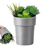Money Realistic Safe Box - Fake Flower Pot Containers, Flower Pot Container, Hidden Storage Safe, Durable Security Box, Compact Concealed Holder | Protect Valuables For Money Keys Watches Garden Tra