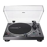 Audio-Technica AT-LP120XBT-USB-BK Wireless Direct-Drive Turntable (Analog, Wireless & USB), Fully Manual, 3 Speed, Convert Vinyl to Digital, Built-in Pre-Amp, Black