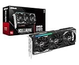 ASRock Radeon RX 9070 Challenger 16GB OC Graphics Card, RDNA 4, 2520MHz Boost, 16GB GDDR6 256-bit, PCIe 5.0, Triple Fans, 0dB Silent, LED Indicator