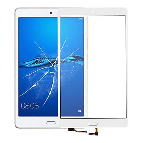HONGYAN Repair Touch Panel for Huawei Mediapad M3 BTV-DL09 BTV-W09 Cell Phone Accessories (Color : White)