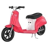 Razor Electric Retro Scooter for Ages 8+, 170 lb Max Weight, Roma, w/ 250W Motor, 12” Tires & 24V Battery, Up to 15 MPH, Pocket Mod – Lightweight Ride On Motorcycle Bike for Young and Teen Riders