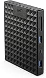 ModusTech Nexus 1TB Portable External Hard Drive with Built-in Docking Station -5-in-1 USBC Hub, USB 3.1 10Gbps, SD & MicroSD, Bus-Powered, Compatible with MacBook, Laptop, iPad (5-in-1 Dock)