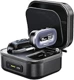 Xvive AC58 Wireless Guitar System 5.8GHz, A58 Guitar Wireless System with Charging Case for Active or Passive Pickup Electric/Acoustic Bass Guitar