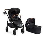 Joie Baby, Poppy Whirl Stroller and Carry Cot, Stroller with 360 Degree Spinning Wheels and 2-in-1 Carry Cot (Shale)