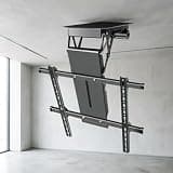 Mount Motorized Ceiling TV Mount, for 50-90 Inch TVs, 0-85° Flip Down, Motorized Flip Down TV Roof Ceiling Mount,