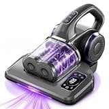WURESE Handheld Mattress Vacuum Cleaner with UV-C Light and HEPA Filter, Portable, for Mattress, Sofa, Couch, Pillow, and Crib