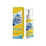 4-in-1 Multi Enzyme Foam Cleaner Spray, Multifunctional Car Interior Cleaning Protectant, Effective Care for Dashboard Leather Vinyl Plastic Surfaces