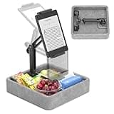 KDD Tablet Pillow Stand - Multi-Angle Adjustable iPad Holder for Lap, Bed and Desk - Foldable Kindle Soft Pad Dock with Storage Tray Compatible with iPad Pro 12.9, Air Mini, Phone, E-Reader
