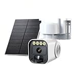 PHANSATIM 1080P fHD Color Night Vision, Two-Way Voice,lndoor/Outdoor 4G LTE Solar Network Camera,Motion Detection,Supports IP65 Waterproof. Easy to Install in Various scenarios