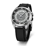 STARKING Men's Dive Watch, Fashion Mechanical Automatic Watches for Men, 10AMT Waterproof Male Wrist Watch, Luminous Sapphire Glass Comfortable Silicone Black Watch Band Luxury Birthday Presents