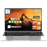 MITUNTUN 2026 New Laptop Computer, 15.6 Inch Window 11 Pro Lap Top PC 16GB RAM 256GB SSD, Core M3(Beat N4000), 2-Year Warranty, Office 365, FHD 1920 * 1080, 180°Open, UHD Graphics