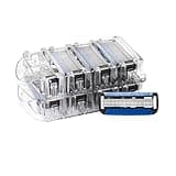 Man Manual Shaving Razor Blade X5 It With Trimmer Back, 4 & 8 & 16 Cartridges Choice(8 Cartridges)