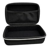 Musiin Custom Audio Interface Case Compatible With Focusrite Scarlett 2i2 3rd Gen, Fender Quantum LT4, Storage Organizer Mesh Pocket, Comfortable Handle and Outstand Gold Zipper(Gold Tone Edition)