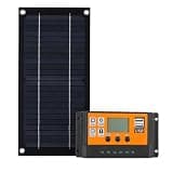 Solar Panel Kit with Monocrystalline Panel and 100A Controller